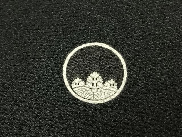 平和屋着物▽豪華黒留袖 単衣 道長文 暈し染め 金糸 金銀彩 正絹 逸品 AABE5747fy