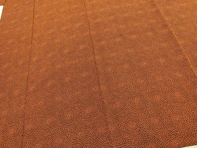 平和屋着物▽上質な小紋 単衣 花尽くし 正絹 逸品 AABE5754fy