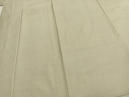 平和屋着物▽本場大島紬 白大島 単衣 100亀甲 総詰め 正絹 逸品 AABE5762fy