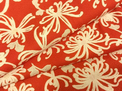 平和屋着物●長襦袢　無双仕立て　乱菊　正絹　逸品　AABE5780fy