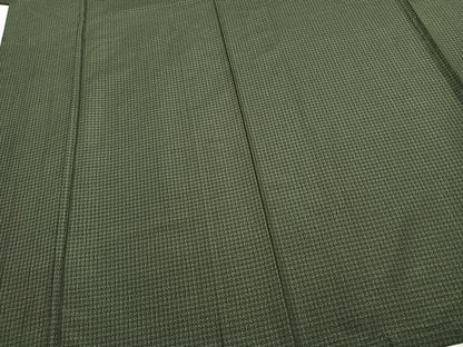 平和屋着物●男性 本場大島紬 アンサンブル 霞文 キングサイズ 正絹 逸品 AABE5784fy