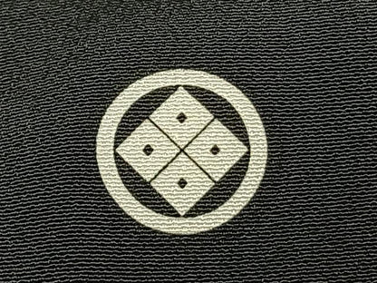 平和屋着物●豪華黒留袖　友禅　駒刺繍　花鳥文　金糸　金彩　正絹　逸品　AABE5797fy