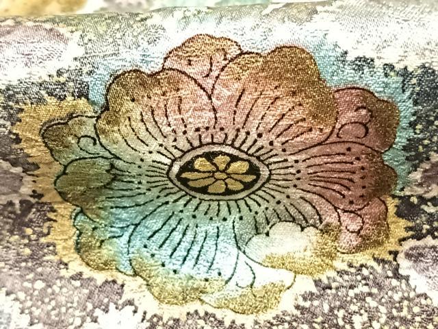 平和屋着物○訪問着 辻が花 暈し染め 金彩 正絹 逸品 AABE5804fy