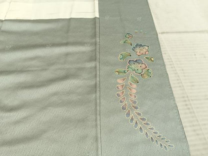 平和屋着物●訪問着　辻が花　暈し染め　金彩　正絹　逸品　AABE5804fy