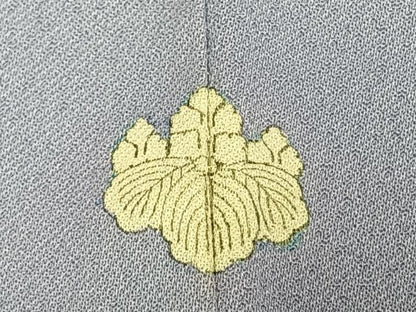 平和屋着物●金彩友禅　卓越技能者・名工・和田光正　色留袖　扇面花文　金銀彩　正絹　逸品　AABE5810fy