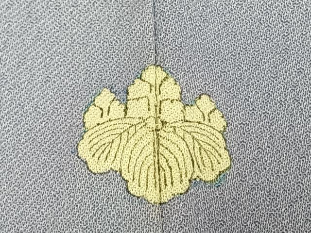 平和屋着物●金彩友禅　卓越技能者・名工・和田光正　色留袖　扇面花文　金銀彩　正絹　逸品　AABE5810fy
