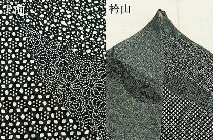 平和屋着物●小紋師　北原寿永　江戸小紋　百柄　正絹　逸品　AABE5812fy