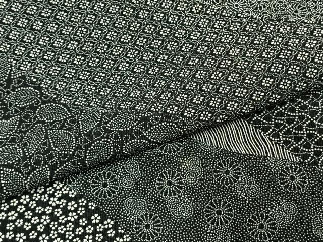 平和屋着物●小紋師　北原寿永　江戸小紋　市松文　正絹　逸品　未使用　AABF1338ck 平和屋着物○小紋師 北原寿永 江戸小紋 百柄 正絹 逸品 AABE5812fy