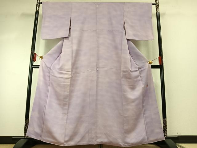 平和屋着物○虹色創家 本郷大田子 小紋 霞文 正絹 逸品