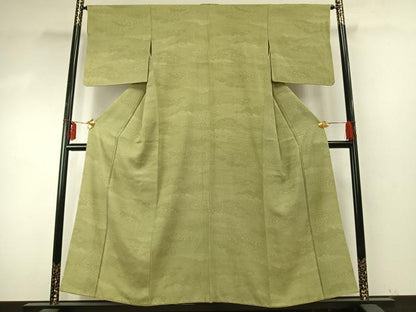 平和屋着物●江戸小紋　寄せ小紋柄　正絹　逸品　AABE5814fy