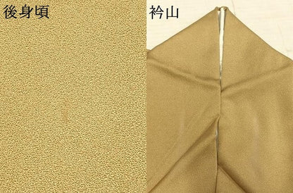 平和屋着物●金彩友禅　卓越技能者・名工・和田光正　訪問着　エジプト壁画文様　暈し染め　金銀彩　正絹　逸品　AABE5817fy