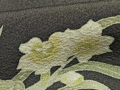平和屋着物●本加賀友禅作家　中正享子　訪問着　草花文　正絹　逸品　AABE5820fy