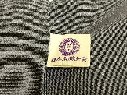 平和屋着物●本加賀友禅作家　中正享子　訪問着　草花文　正絹　逸品　AABE5820fy