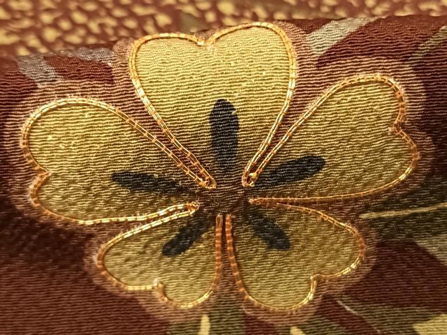 平和屋着物●ファッションデザイナー 花井幸子　振袖　駒刺繍　松竹梅　金彩　伊勢丹扱い　正絹　逸品　AABE5821fy 平和屋着物○ファッションデザイナー 花井幸子 振袖 駒刺繍 松竹梅
