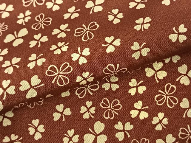 平和屋着物●長襦袢　袷　舞花文　正絹　逸品　AABE5829fy