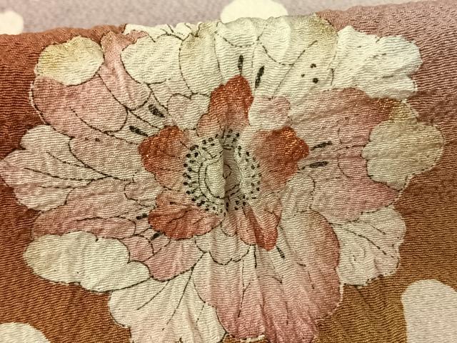 平和屋着物●訪問着　絞り　辻が花　暈し染め　金彩　正絹　逸品　AABE5831fy