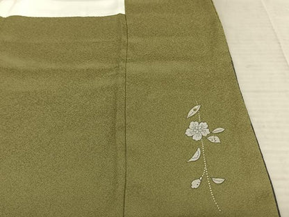 平和屋着物●訪問着　絞り　辻が花　金彩　正絹　逸品　未使用　AABE5833fy