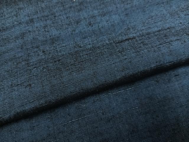平和屋着物●男性　紬　アンサンブル　色無地　褐返し色　正絹　逸品　AABE5849ph