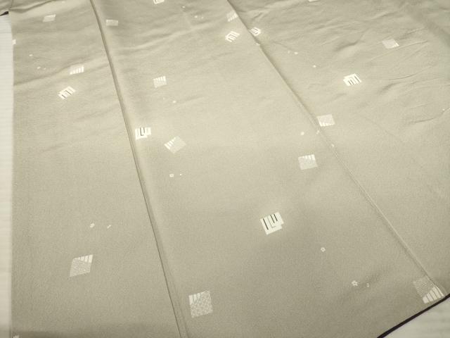 平和屋着物○上質な小紋 源氏香花文 正絹 逸品 AABE5971ck