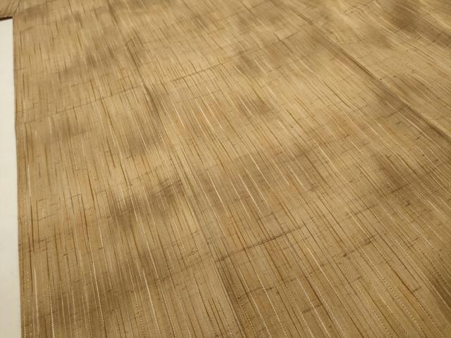 平和屋着物■上質な紬　間道　正絹　逸品　AABE6092sx