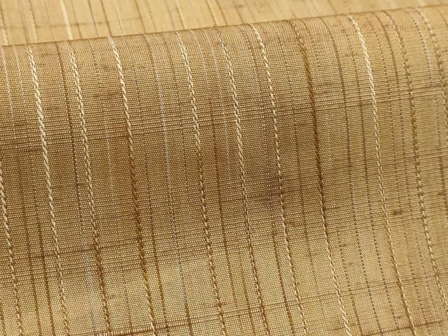 平和屋着物■上質な紬　間道　正絹　逸品　AABE6092sx