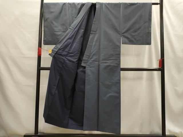 平和屋着物■男性　紬　100亀甲　総詰め　正絹　逸品　AABE6121sx