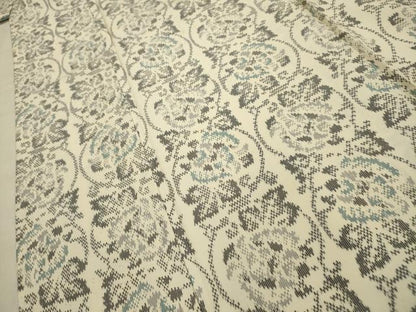 平和屋着物■上質な紬　花丸文　正絹　逸品　AABE6343sx