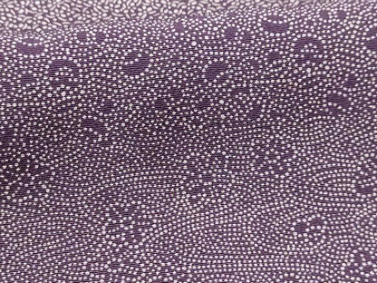 平和屋着物■江戸小紋 流水花文 正絹 逸品 AABE6384sx