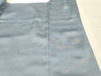平和屋着物■色留訪問着　刺繍　花車文　金彩　正絹　逸品　AABE6390sx