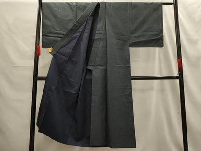 平和屋着物■男性 紬 幾何学 正絹 逸品 AABE6475sx