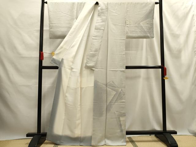 平和屋着物■訪問着 色紙重ね文 暈し染め 正絹 逸品 AABE6482sx