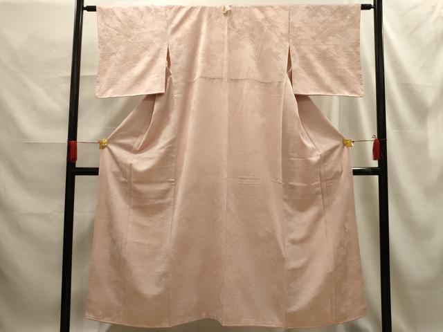平和屋着物■上質な色無地 樹林地紋 虹色 正絹 逸品 AABE6492sx