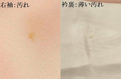 平和屋着物■色留訪問着　松竹梅流水鴛鴦花文　暈し染め　金彩　正絹　逸品　AABE6494sx