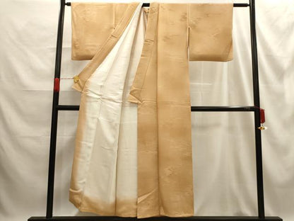 平和屋着物■上質な小紋 流水文 暈し染め 正絹 逸品 AABE6496sx