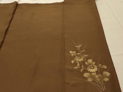 平和屋着物■訪問着 刺繍 霞花文 金彩 正絹 逸品 AABE6497sx