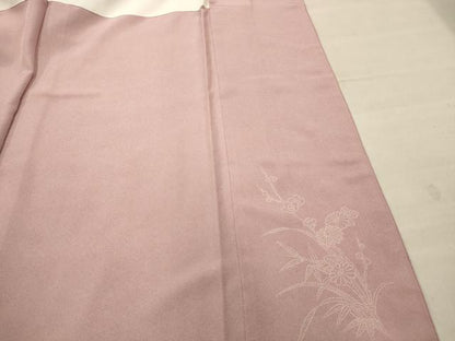 平和屋着物■伝統工芸士 服部光擴 江戸小紋 訪問着 松竹梅風景文 正絹 逸品 AABE6542sx