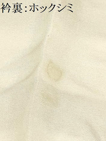 平和屋着物■上質な紬　間道　正絹　逸品　AABE6580sx