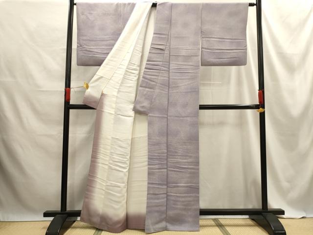 平和屋着物■上質な小紋 作家物 霞文 ますいわ屋扱い 正絹 逸品 AABE6587sx