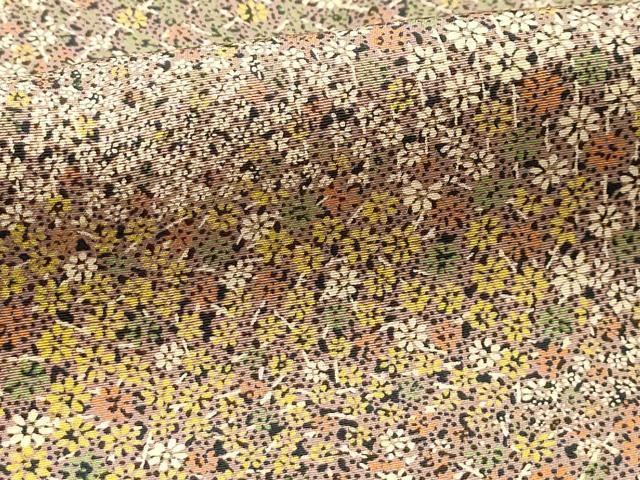 平和屋着物■上質な小紋 花づくし 正絹 逸品 AABE6599sx
