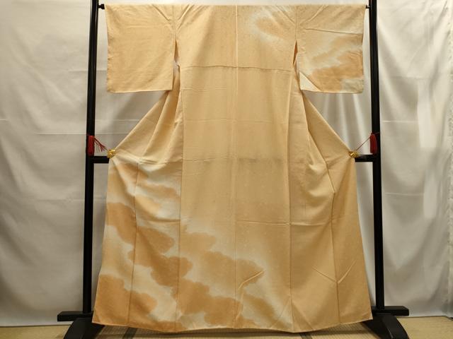 平和屋着物■訪問着　霞文　暈し染め　正絹　逸品　AABE6626sx