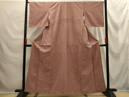 平和屋着物■上質な小紋　作家物　霞文　正絹　逸品　AABE6636sx