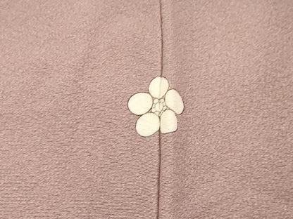 平和屋着物■訪問着　流水飛鳥枝葉文　暈し染め　金彩　正絹　逸品　AABE6653sx
