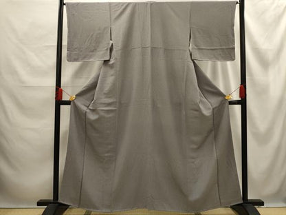 平和屋着物■上質な小紋　霞文　正絹　逸品　AABE6656sx