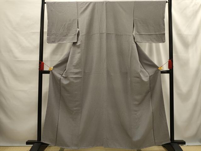 平和屋着物■上質な小紋　霞文　正絹　逸品　AABE6656sx