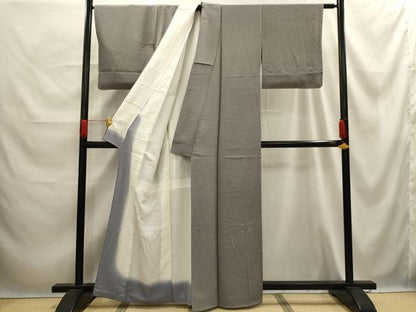 平和屋着物■上質な小紋　霞文　正絹　逸品　AABE6656sx