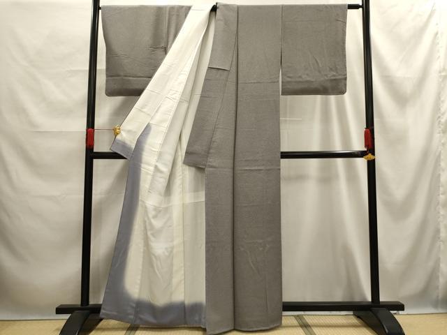 平和屋着物■上質な小紋　霞文　正絹　逸品　AABE6656sx