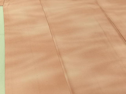 平和屋着物▽上質な小紋 単衣 霞文 暈し染め 正絹 逸品 AABE6686jh