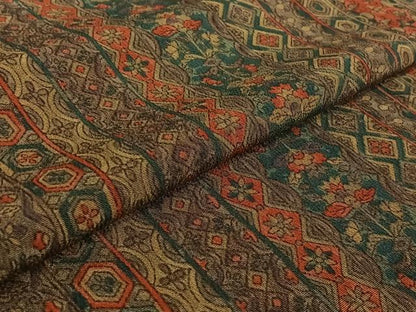 平和屋着物▽上質な小紋 単衣 花間道 正絹 逸品 AABE6695jh