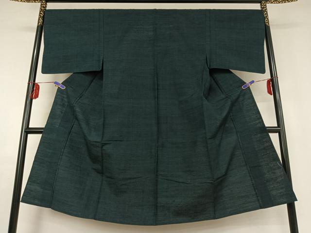 平和屋着物▽男性 紬 単衣 霞文 正絹 逸品 AABE6696jh