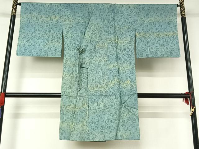 平和屋着物▽道中着　スリーシーズン　春夏秋　塵除け　花尽くし　ロング丈　ますいわ屋扱い　正絹　逸品　AABE6700jh